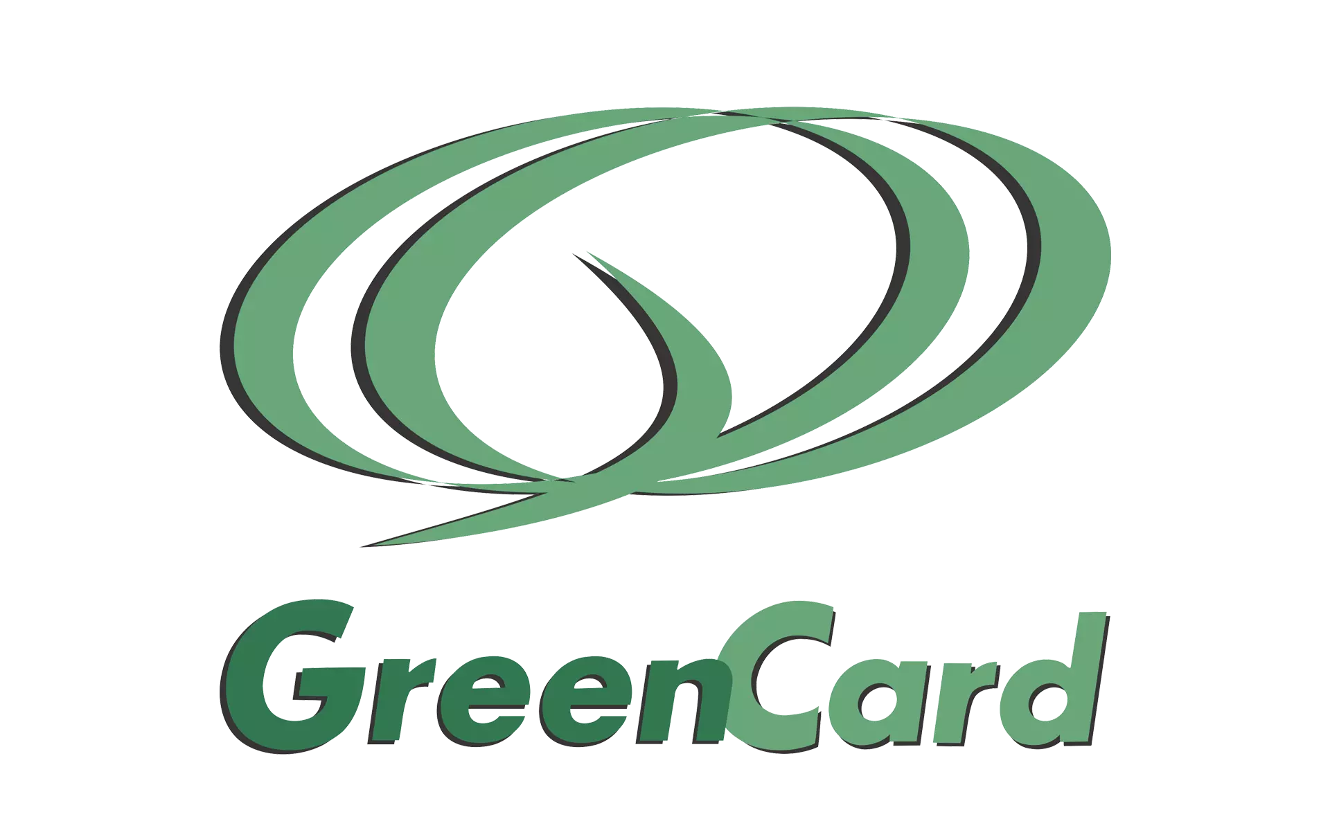 Green Card logo bandeira