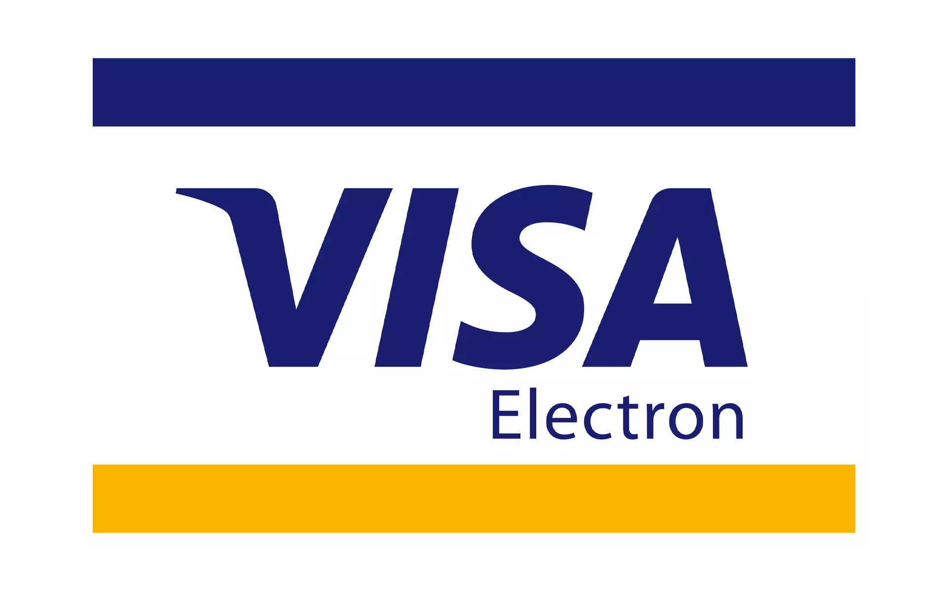 Visa Electron logo Modelo